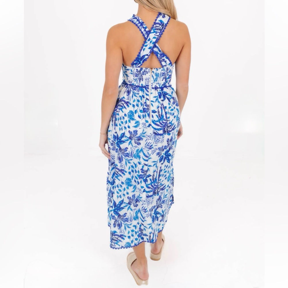 The Hayden Ric Rac Cross Midi Dress - Picture 9 of 12
